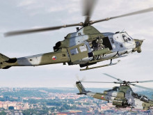 UH-1Y Venom and AH-1Z Viper in Ostrava During NATO Days