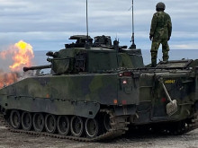 CV90 Infantry Fighting Vehicle: live fire on Gotland