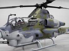 First flight of the AH-1Z Viper attack helicopter for the Czech Army