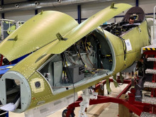 The serial production of L-39NG trainer aircraft has started in full swing