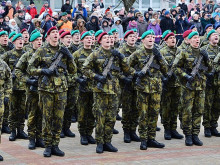 400 army rookies pledged allegiance to the Czech Republic