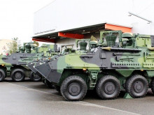 Soldiers from Žatec received new Pandur vehicles