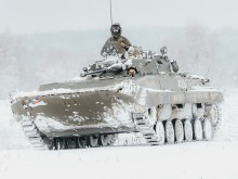 Drones, frost, and nights in the trenches: The 72nd Mechanized Battalion trained for modern warfare at Libavá