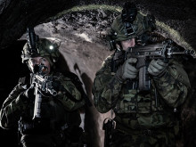 The 241st Territorial Defense Battalion trained in the Znojmo underground