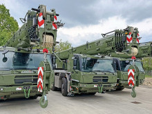 MANITOWOC - Grove mobile cranes strengthen the logistical interoperability of the Czech Armed Forces within NATO