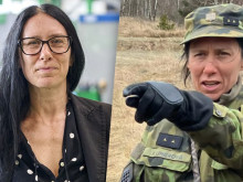 Pavla Ungrová: She commands both the AZ communications platoon and the sales department of the state-owned enterprise VOP CZ