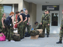 Vyškov welcomed new novices: 142 civilians will be wearing green clothes for the rest of the summer