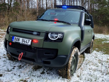 The Police is to get new LR Defender 110 cars, Dajbych company also wants to offer them to the Czech Army