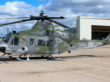 The new Venom and Viper helicopters for the Czech Army will get a camouflage from the VHU workshop