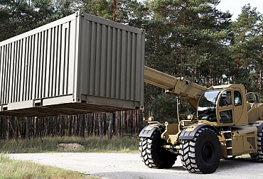 Slovak Ground Forces take delivery of telescopic container handlers