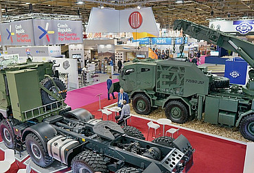 The participation of the companies of the CSG holding and the TATRA TRUCKS car manufacturer at the prestigious Eurosatory 2022 trade fair was marked by world premiers