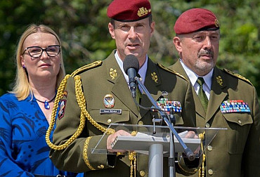 General Řehka took command of the Army, Colonel Foltýn took command of the Military Police. Minister Černochová announced the main objectives of the Czech EU Presidency
