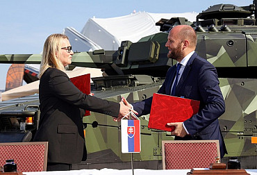The Czech Republic and Slovakia have decided to cooperate in the acquisition and operation of new CV90 tracked combat vehicles
