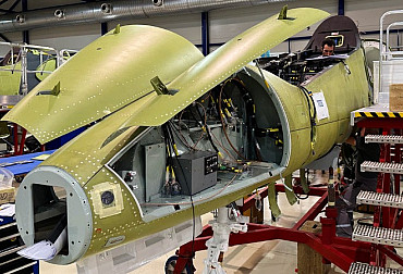 The serial production of L-39NG trainer aircraft has started in full swing