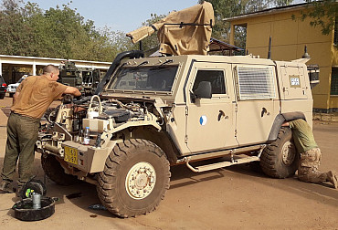 High Temperatures and Dust Destroy the Equipment in Mali. Military Mechanics from Klatovy Know How to Fix It.