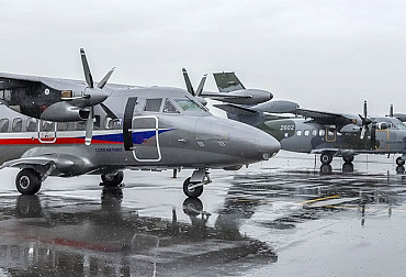 L 410 aircraft in the service of the Czech Army