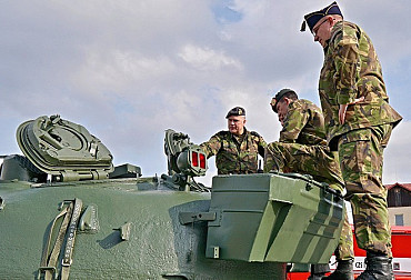 The Excalibur Army company was visited by top representatives of the Dutch army and the Ministry of Defence