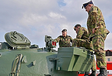 The Excalibur Army company was visited by top representatives of the Dutch army and the Ministry of Defence