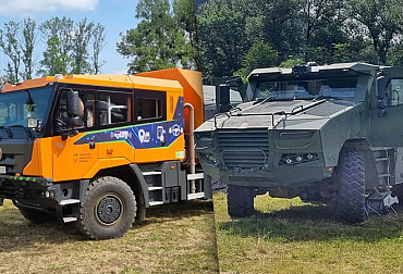 CSG Group Showcases Tatra Automation and TADEAS Vehicle at Signal Forces Conference