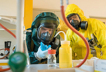 Chemists and EOD Specialists Conducted a&nbsp;Drill at&nbsp;an Illegal Laboratory