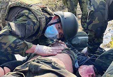 Medical Staff from Strakonice Embark on Training under Fire Immediately upon Return from the Borders