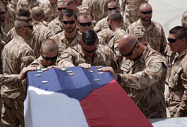 Four members of the Army of the Czech Republic died exactly four years ago