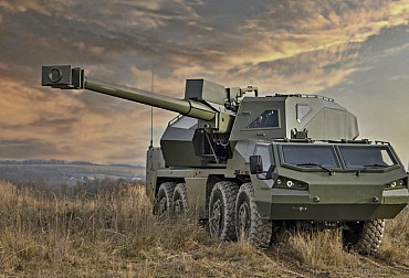 New DITA self-propelled cannon howitzer
