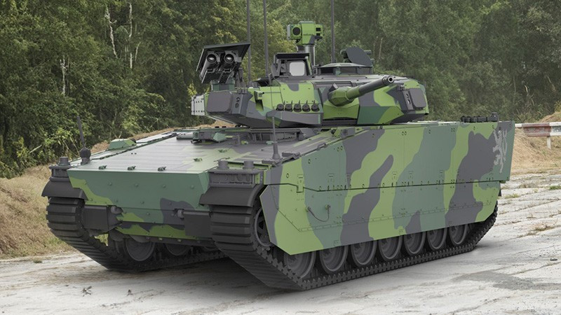 The CV90 IFV should be presented at this year's IDET trade fair in a ...