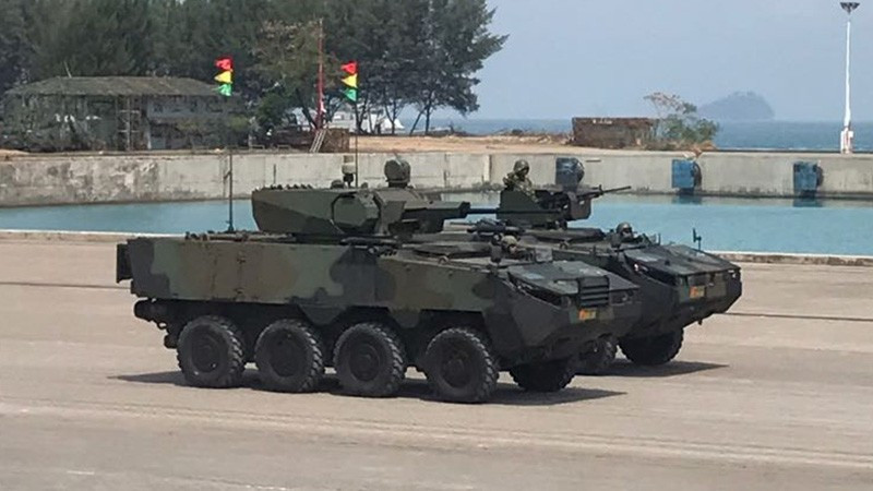 Pandur II 8x8 vehicles will replace old Russian armored vehicles as part of the Indonesian UN mission in Lebanon