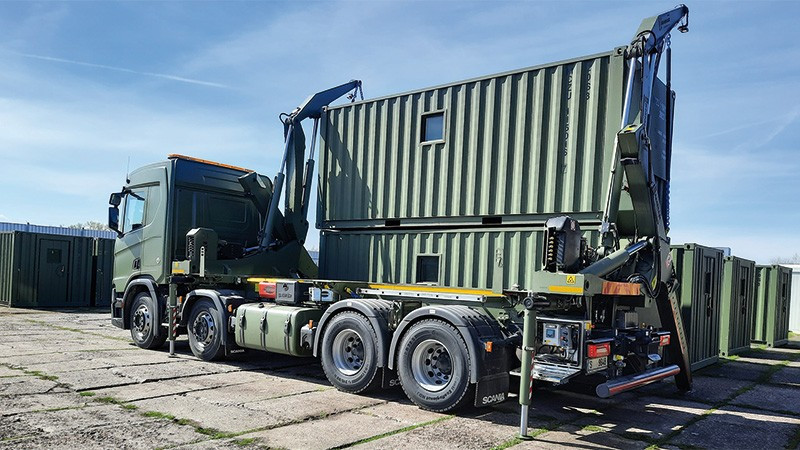 Multipurpose logistics system for modern army HAMMAR