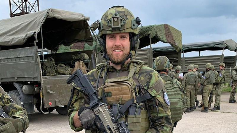 Soldier Tomáš Svoboda – bone marrow donor: The answer was clear. Yes, I'd be happy to help.