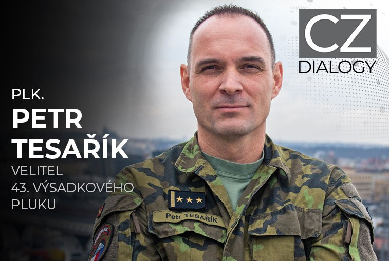 Col. Petr Tesařík: A good paratrooper should have drive and set goals for themselves, which they then achieve.