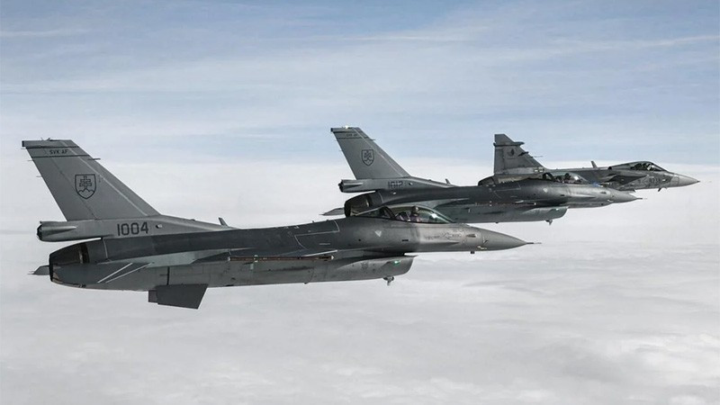 April Is a Positive Month for the Slovak Air Force: All F-16s Delivered and First Barak MX System Arrives