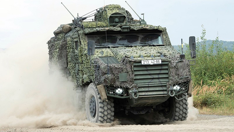 Czech Army is adding TITUS KOVVŠ/M2 vehicles to its arsenal