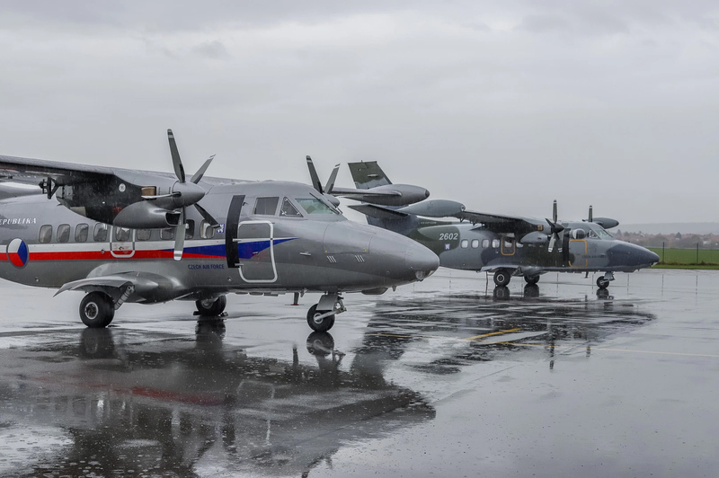 Foto: Modernizované letouny L 410 ve službách Armády České republiky | Aircraft Industries
