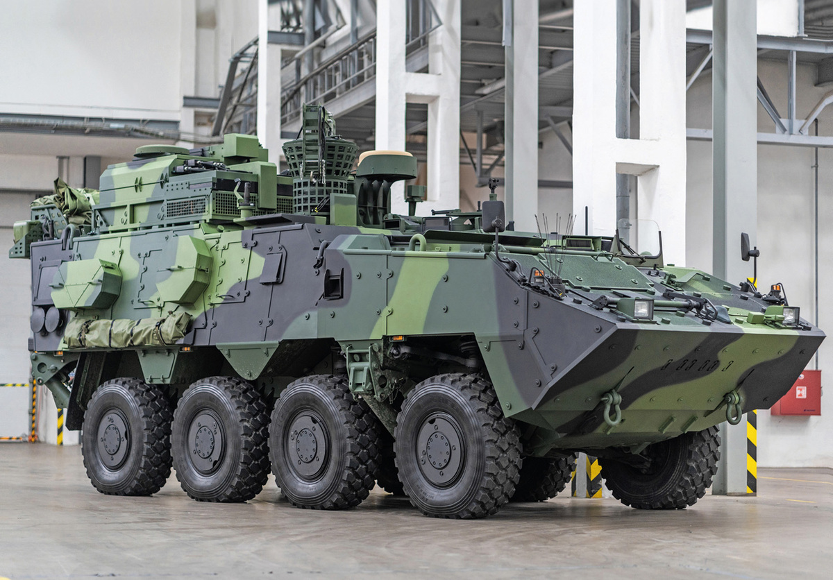 Foto: Pandur II 8x8 v provedení KOVS | Daniel Potocký