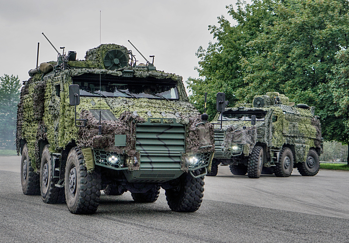 Foto: Obrněná vozidla TITUS (Tactical Infantry Transport & Utility System) | Daniel Potocký