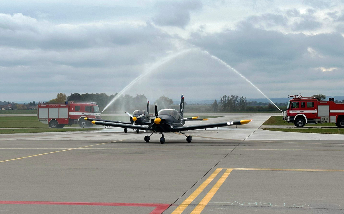 Foto: Centrum leteckého výcviku LOM PRAHA převzalo první nové letouny Zlín | Jan Zilvar / CZ DEFENCE