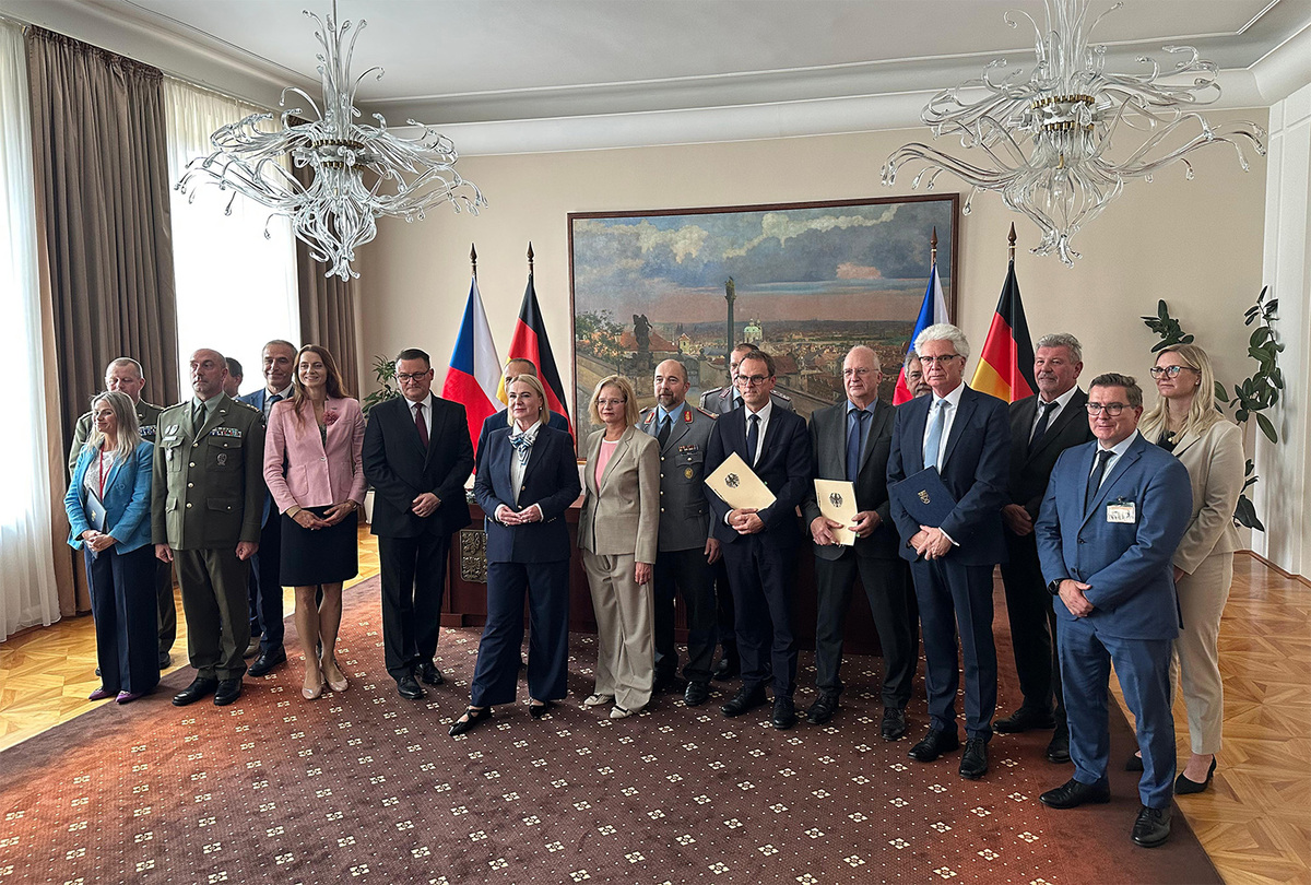 Foto: Česká republika se nákupem nových tanků Leopard 2A8 připojuje k rámcové dohodě německého ministerstva obrany s výrobcem KNDS Deutschland GmbH & Co. KG. | Jan Zilvar / CZ DEFENCE