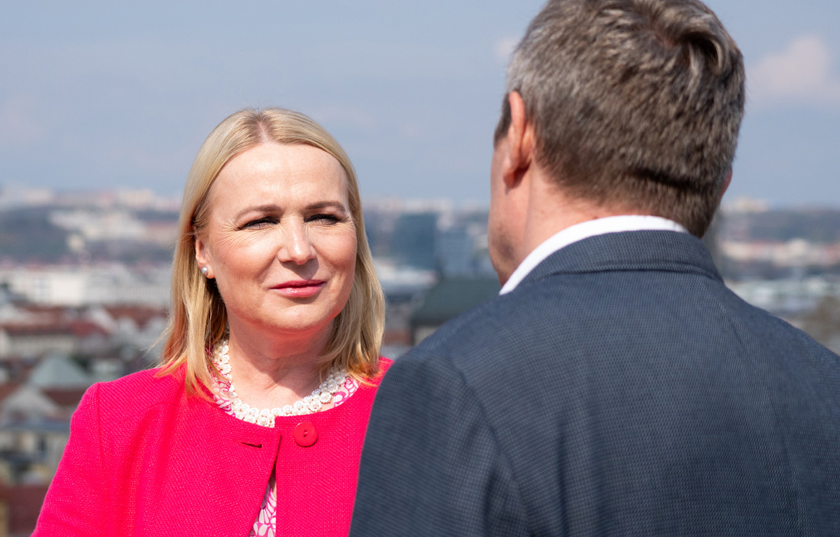 Foto: Ministryně obrany ČR Jana Černochová | CZ DEFENCE