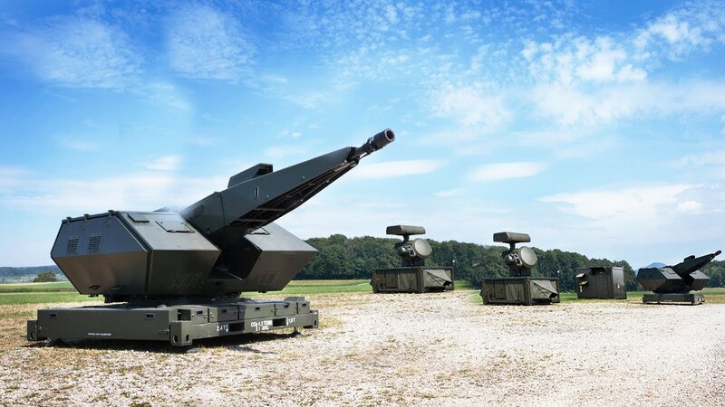A MANTIS air defence system
