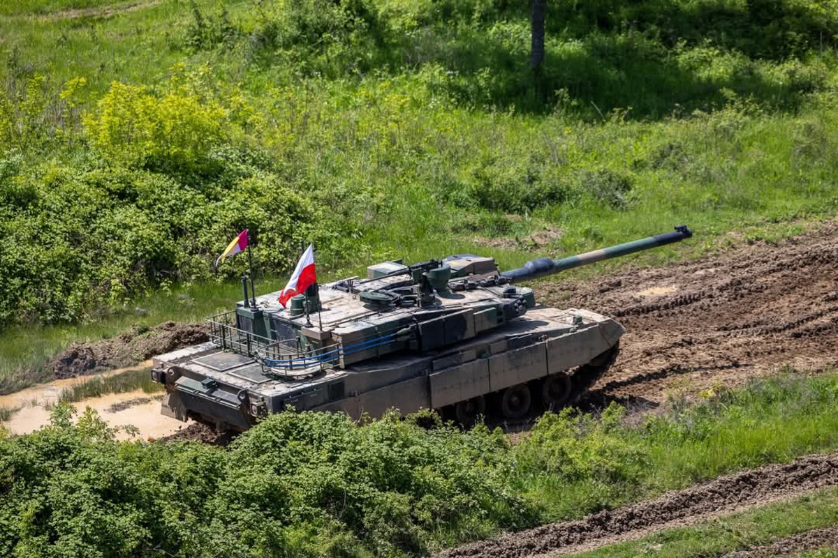 Foto: Tanky K2 Black Panther polské armády se premiérově představily na Slovensku | Ministerstvo obrany SR