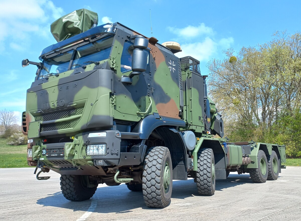 Foto: Vozidlo IVECO GTF3 | KNDS Deutschland