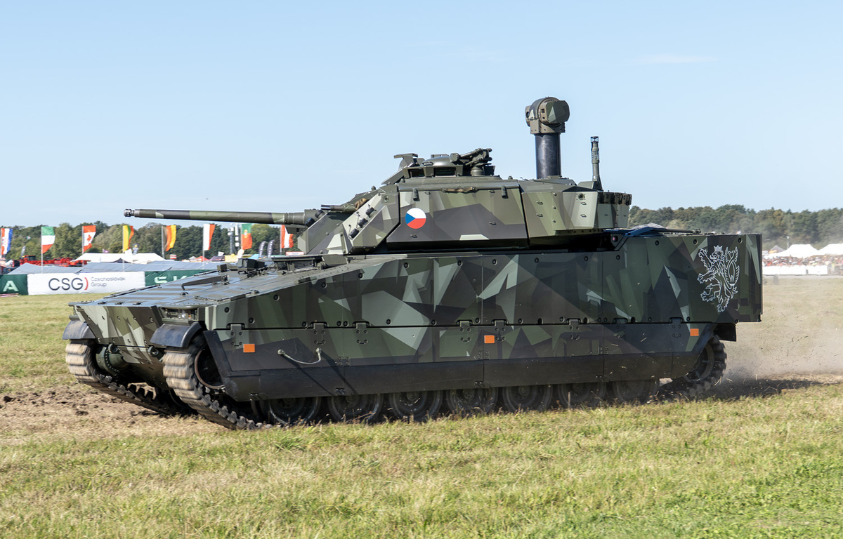 Foto: Pásové BVP CV90 | Michal Pivoňka / CZ DEFENCE