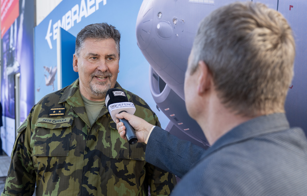 Foto: Velitel Vzdušných sil AČR generálmajor Petr Čepelka | Michal Pivoňka / CZ DEFENCE