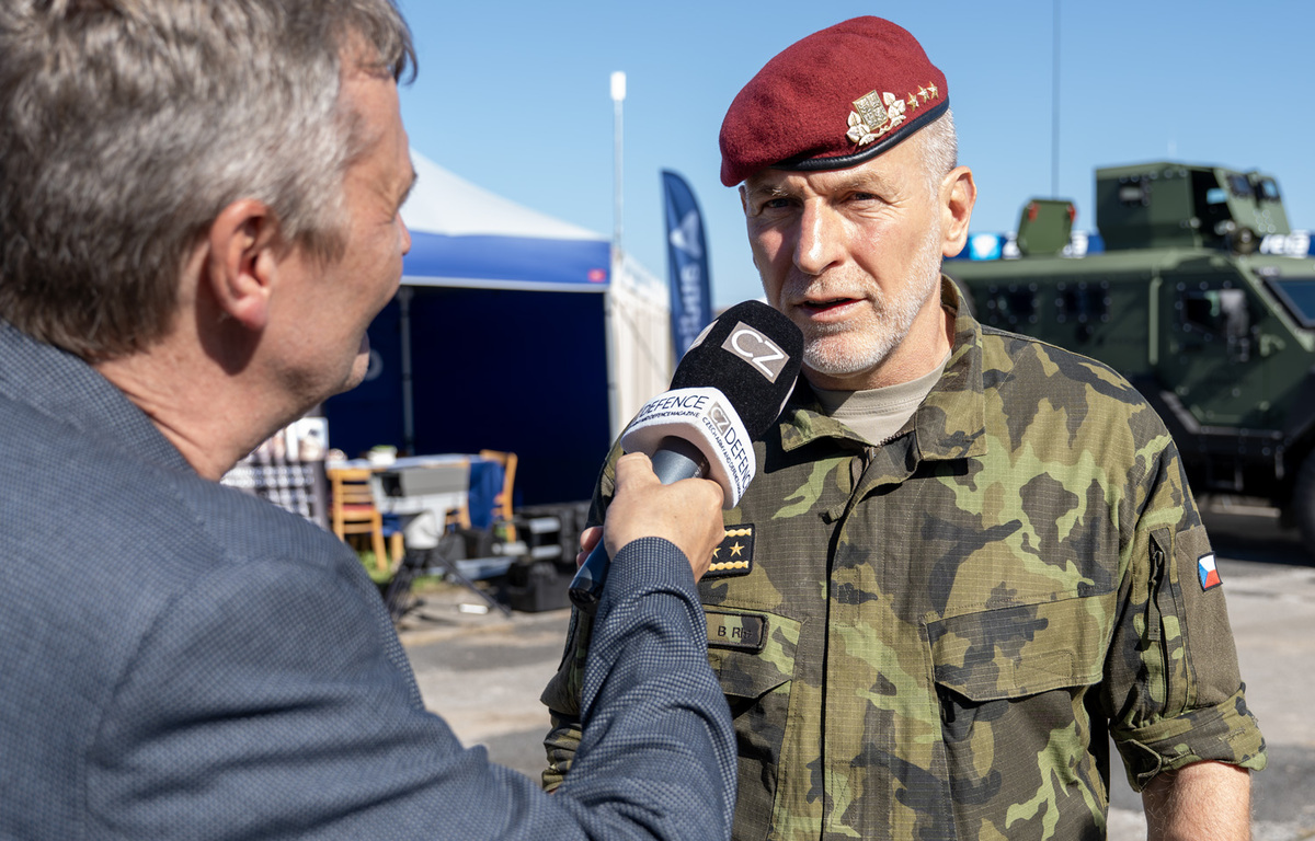 Foto: První zástupce náčelníka Generálního štábu Armády ČR generálporučík Miroslav Hlaváč | Michal Pivoňka / CZ DEFENCE
