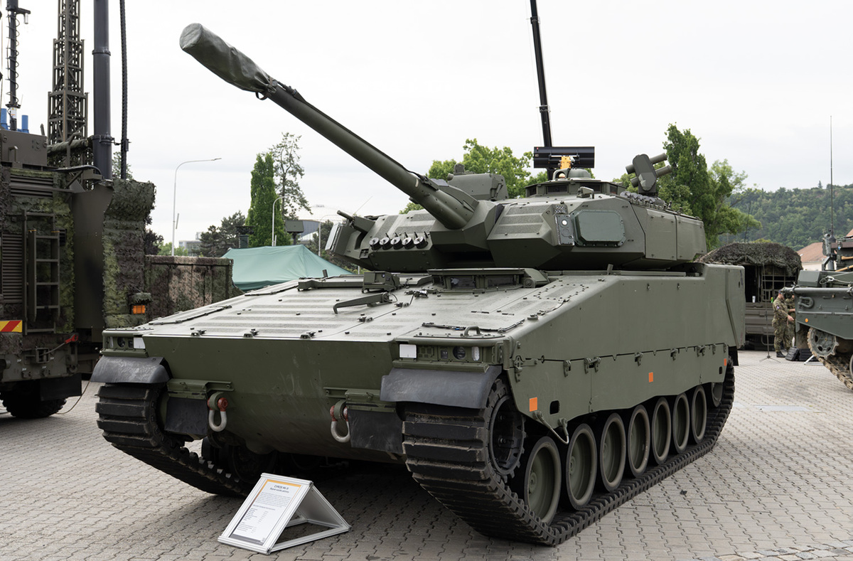 Foto: Pásové BVP CV90 | Michal Pivoňka / CZ DEFENCE