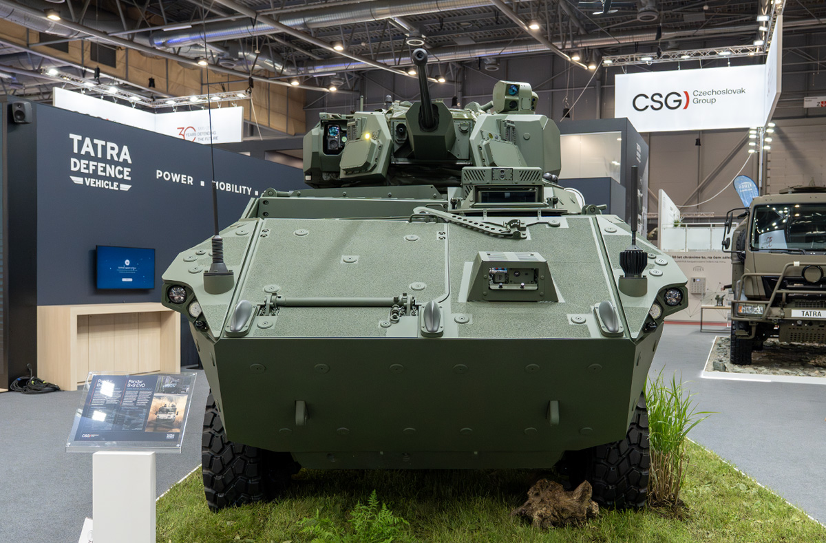 Foto: Pandur 8x8 EVO | Michal Pivoňka / CZ DEFENCE