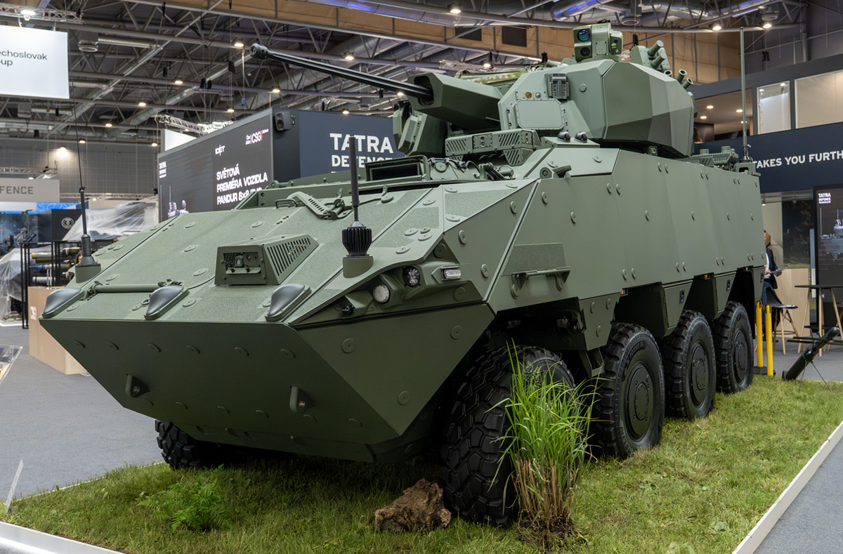 Foto: Pandur 8x8 EVO | Michal Pivoňka / CZ DEFENCE
