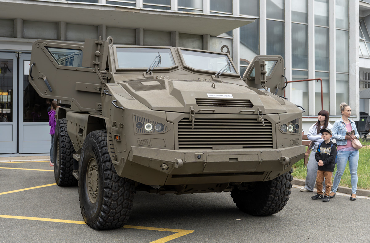 Foto: Vozidlo MRAP STV M4 GOLEM | Michal Pivoňka / CZ DEFENCE